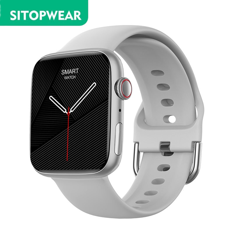 Men Women Smart Watch Bluetooth Calls Smartwatch Heart Rate Monitor Sport Fitness Bracelet Custom Watch Face Wireless Charging