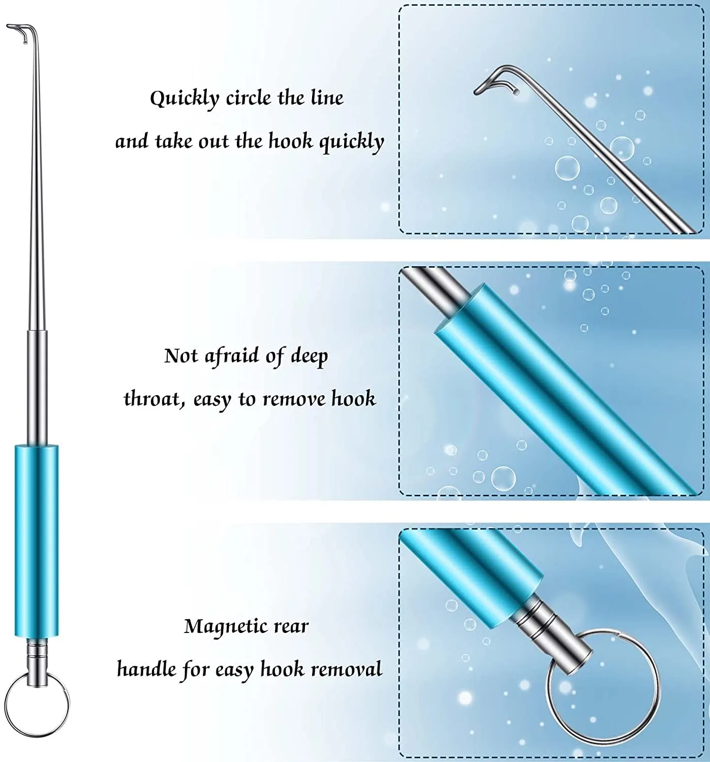 Stainless Steel Fishing Hook Remover